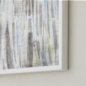 "Serene Forest" - Art Print in Taupe by Hooray Creative - Frame Close-up