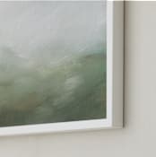 "Morning Mist" - Art Print in Moss by Lorent and Leif - Frame Close-up
