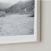"desert diptych" - Art Print in black and white by Annie Clark - Frame Close-up