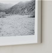 "desert diptych" - Art Print in black and white by Annie Clark - Frame Close-up