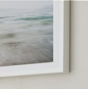 "the pacific" - Art Print in Pacific Blue by Kaitlin Rebesco - Frame Close-up