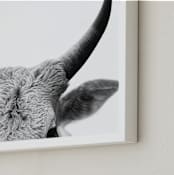 "Jane Gallagher" - Art Print in Slate by Amy Carroll - Frame Close-up