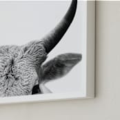 "Jane Gallagher" - Art Print in Slate by Amy Carroll - Frame Close-up