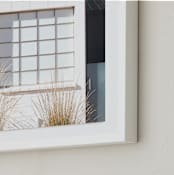 "Ballroom 2" - Art Print in White by Haley Warner - Frame Close-up