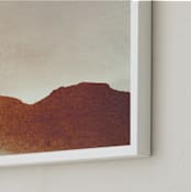 "big bend" - Art Print in Sepia Skin by Sasquatch Mansfield - Frame Close-up