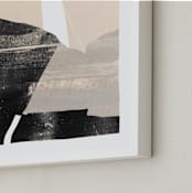 "Agate 2" - Art Print in Agate by Jennifer Daily - Frame Close-up