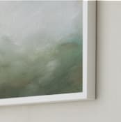 "Morning Mist" - Art Print in Moss by Lorent and Leif - Frame Close-up