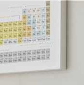 "Elemental" - Art Print in Earthtone by Marabou Design - Frame Close-up