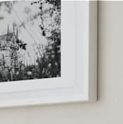 "Looking Through to the Notre Dame" - Art Print in Noir by Wildfield Paper Co - Frame Close-up