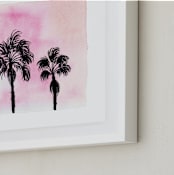 "Sunset in L.A." - Art Print in Sunset by Juliana Zimmermann - Frame Close-up