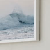"Playa Negra" - Art Print in Crush by Kaitlin Rebesco - Frame Close-up