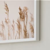 "summer weeds" - Art Print in white by Crystal Lynn Collins - Frame Close-up