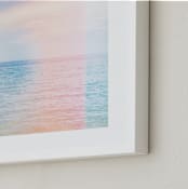 "Summer Sea" - Art Print in vibrant by Kamala Nahas - Frame Close-up