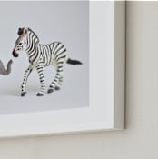 "These Friends" - Art Print in Light Grey by Kinga Subject - Frame Close-up