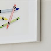 "Make Me A Picture" - Art Print in Classic by Michelle Waldie - Frame Close-up