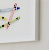 "Make Me A Picture" - Art Print in Classic by Michelle Waldie - Frame Close-up