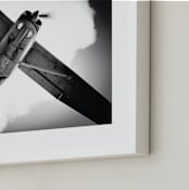 "4X-CWF" - Art Print in Mild Grey by Tal Paz-Fridman - Frame Close-up