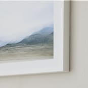 "Windy Day" - Art Print in Natural by Rebecca Rueth - Frame Close-up