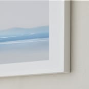 "Summertime Blue" - Art Print in Summertime Blue by Lisa Sundin - Frame Close-up