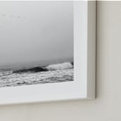 "Drifting Away" - Art Print in Shadow by Three Wings North - Frame Close-up
