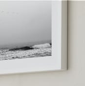 "Drifting Away" - Art Print in Shadow by Three Wings North - Frame Close-up