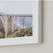 "Misty Bixby II" - Art Print in Moss by LindseyErin - Frame Close-up