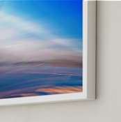 "Abstractscape25" - Art Print in Multi-colored by NSMARK - Frame Close-up