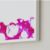 "Rise Up" - Art Print in Bright by Michelle Waldie - Frame Close-up