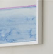 "Cinque Terre Two" - Art Print in Violet by Emily Magone - Frame Close-up