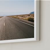 "Desert Highway" - Art Print in Desert Sky by Anna Western - Frame Close-up