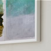 "Blur" - Art Print in Mint Green by Hadas Tal - Frame Close-up