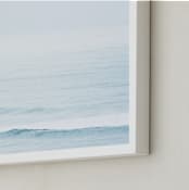 "Winter Surfing III" - Art Print in Winter Surfing III by Tal Paz-Fridman - Frame Close-up