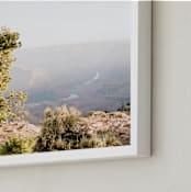 "Canyon Tree" - Art Print in Desert Sand by Anna Western - Frame Close-up