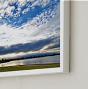"Sky is high" - Art Print in Multi-colored by NSMARK - Frame Close-up