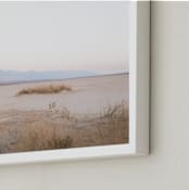 "Soft Desert Sunset" - Art Print in Desert Sunset Peach by Anna Western - Frame Close-up