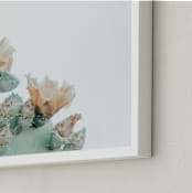 "Joanne" - Art Print in southwest peach by Kristi Jackson - Frame Close-up