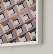 "Urban Palette - Muted Lines" - Art Print in nude by lulu and isabelle - Frame Close-up