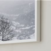 "winter in monochrome" - Art Print in black and white by lulu and isabelle - Frame Close-up