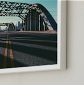 "LA Icon" - Art Print in Light Pastels by Christian Florin - Frame Close-up