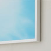 "Scenes from Eilat 2018, 46" - Art Print in Pool Turquoise by Tal Paz-Fridman - Frame Close-up