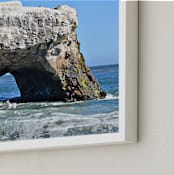 "Natural Bridge" - Art Print in water-green by NSMARK - Frame Close-up