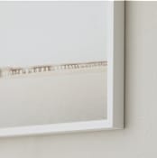 "Stormy Pier 2" - Art Print in sand by Kamala Nahas - Frame Close-up
