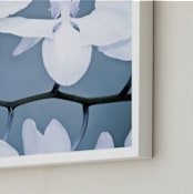 "Orchid Wings" - Art Print in violet by Debra Butler - Frame Close-up
