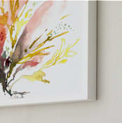 "September" - Art Print in Soft Pink by Mya Bessette - Frame Close-up