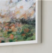 "After The Storm" - Art Print in Forest Green by Lorent and Leif - Frame Close-up