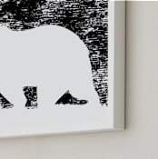 "CA Republic" - Art Print in Ink by King Richard IX - Frame Close-up