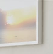 "Ethereal Light" - Art Print in Sunset by Luckybug Designs - Frame Close-up