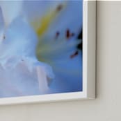 "Pattern in blue" - Art Print in Light blue by NSMARK - Frame Close-up