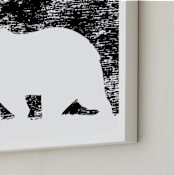 "CA Republic" - Art Print in Ink by King Richard IX - Frame Close-up