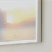 "Ethereal Light" - Art Print in Sunset by Luckybug Designs - Frame Close-up